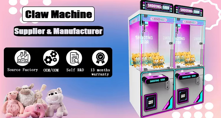 Claw Crane Egg Twisting Machine Coin Operated Gaming And Entertainment Equipment Foreign Trade Gaming Machine Clip