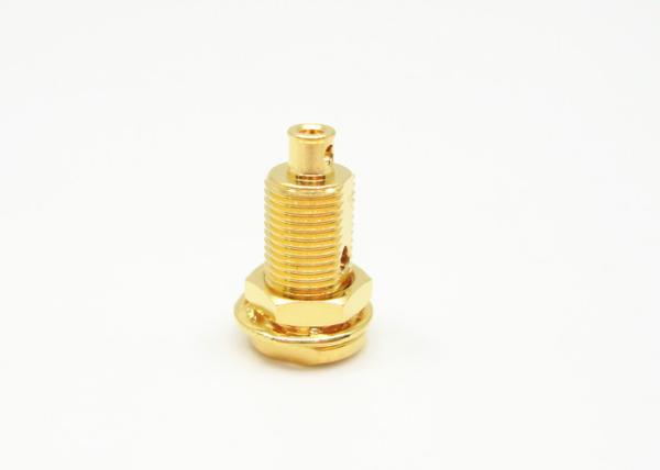 Female Socket Bulkhead MCX RF Connector Panel Mount Coaxial Connectors