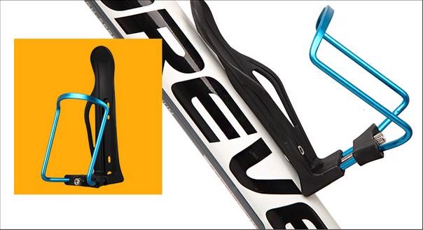 Simple Design Light Cycling MTB Road Bike Ajustable Water Bottle Holder Cage Lithium Alloy Bottle Holder Bracket Rack