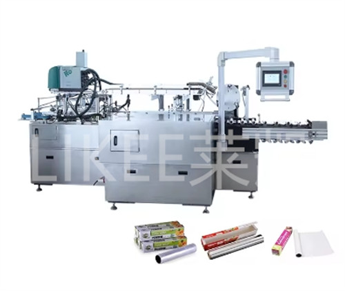 Fast Speed Manufacturer Sale Automatic Aluminum Foil Small Roll Cartoning Machine