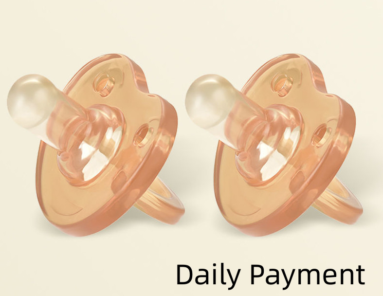 Baby Silicone Pacifier Silver Nanoparticle Soft Liquid Silicone Pacifier