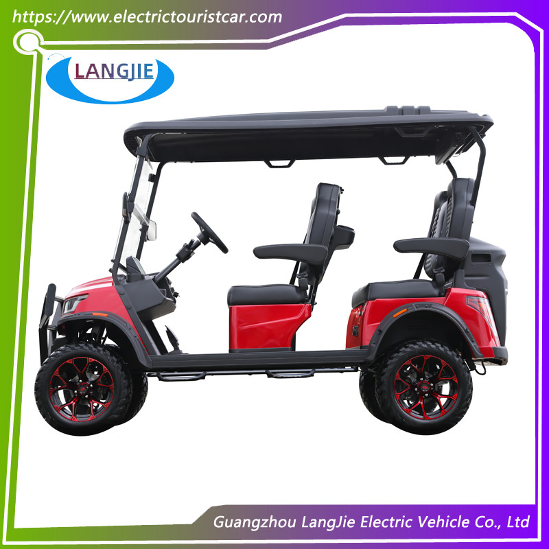 Electric Hunting Car 4 Seaters Classic Car Golf Carts With Cool Style Accessories Cover For Hotel