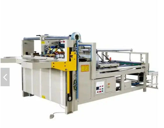 Electric Driven Paper Forming Machine Semi Automatic Folder Gluer for Carton Boxes