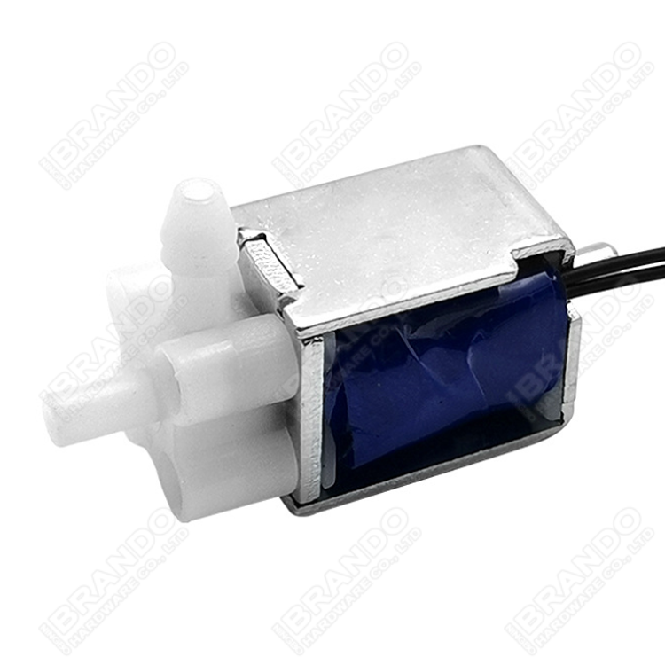 Plastic Water Air 3 Way Mini Solenoid Valve 6V 12V 24V DC