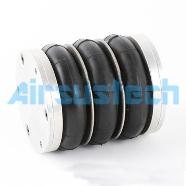 2 3 /4 X 3 Heavy Duty Rubber Steel Air Spring Suspension Kit FT 22-6 DI CR