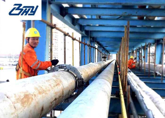 SFM 1218 Pneumatic Pipe Cutting and Beveling machine, pneumatic pipe beveling machine