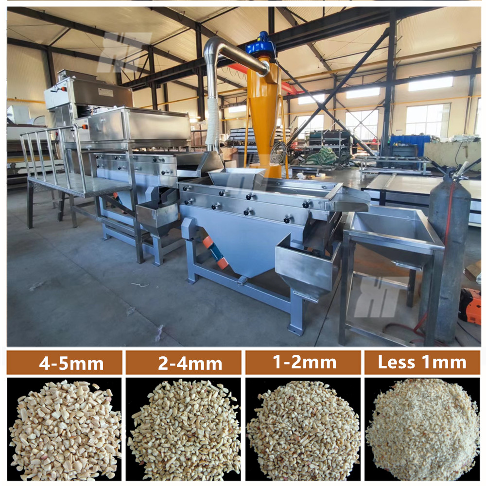 Peanut Chopping Machinee Peanut Chopper Peanut Crushing Machine Peanut Divicing Machine