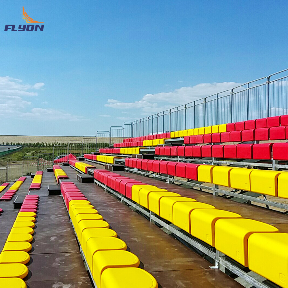Aluminum Bleachers Customize Your Outdoor Seating Temporary Bleachers