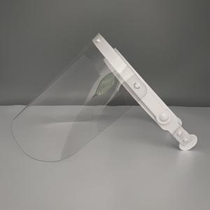 Safety Anti Fog Reusable Face Shield , Adjustable Protective Face Shield