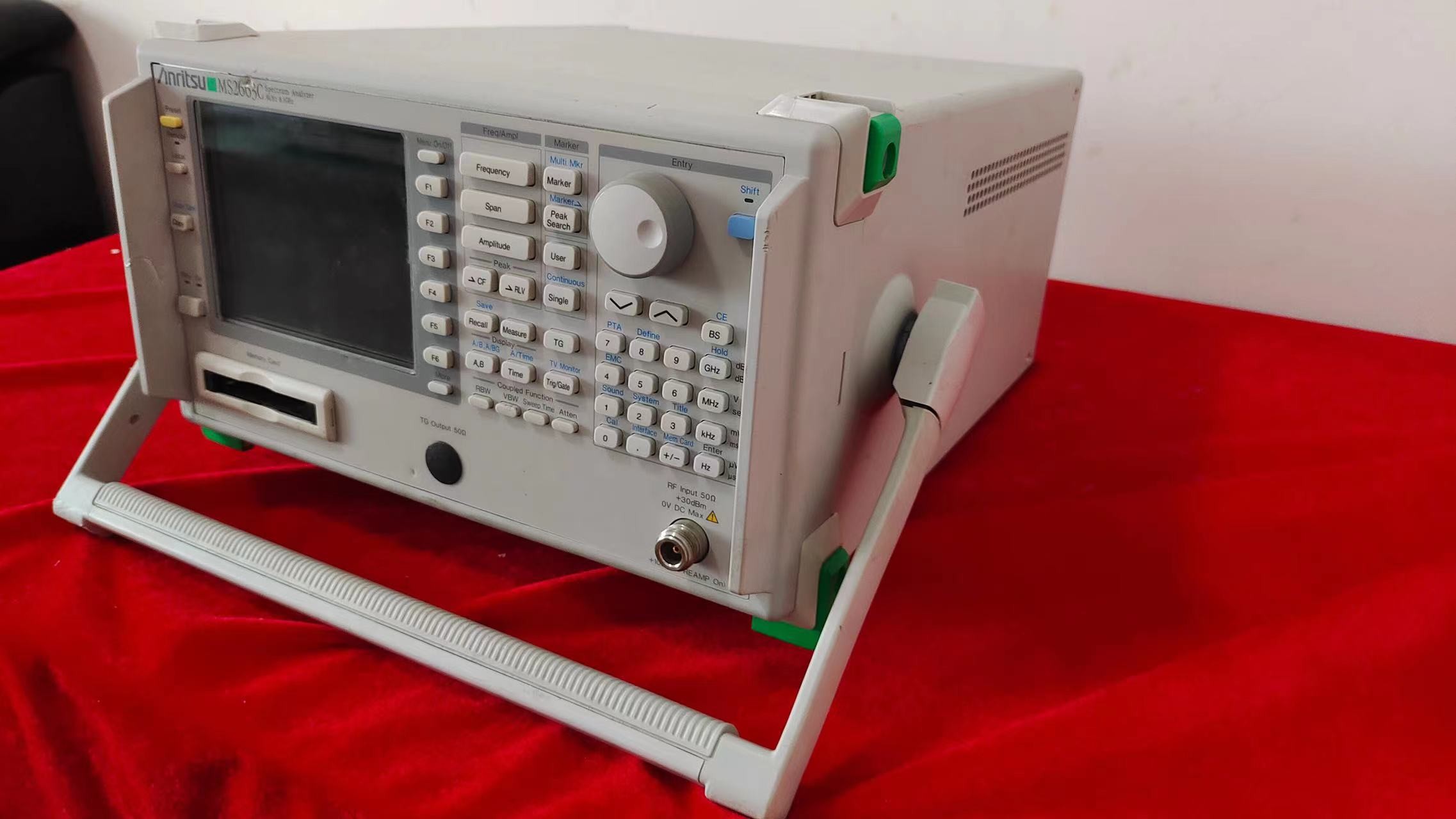 Anritsu MS2663C RF Spectrum Analyzer 9 KHz To 8.1 GHz For Mobile Communications