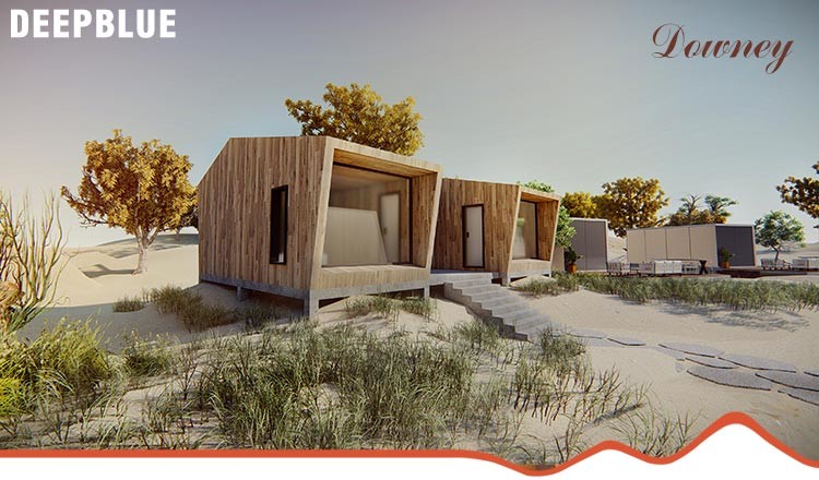 Australia Standard Design Prefab Garden Studio For Work And Holiday