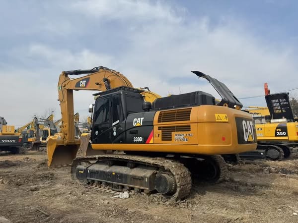 Cat 330D Used Excavator 30Ton Large Caterpillar Imported Construction Heavy Digger