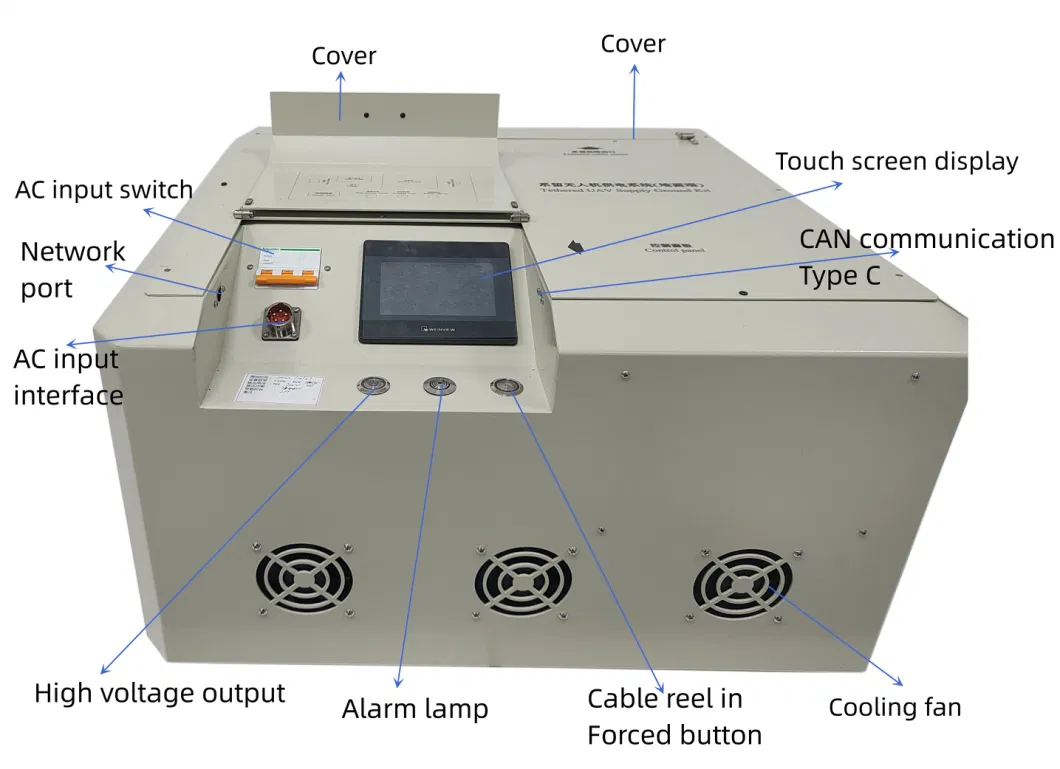 High Voltage Power Supply for Tethered Drones/Uav
