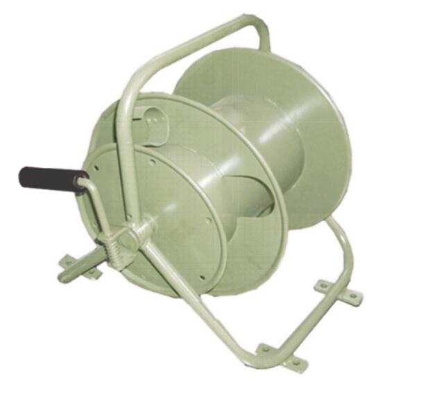 Portable Electrical Wire Cable Reel Cart 30m For Fiber Optical