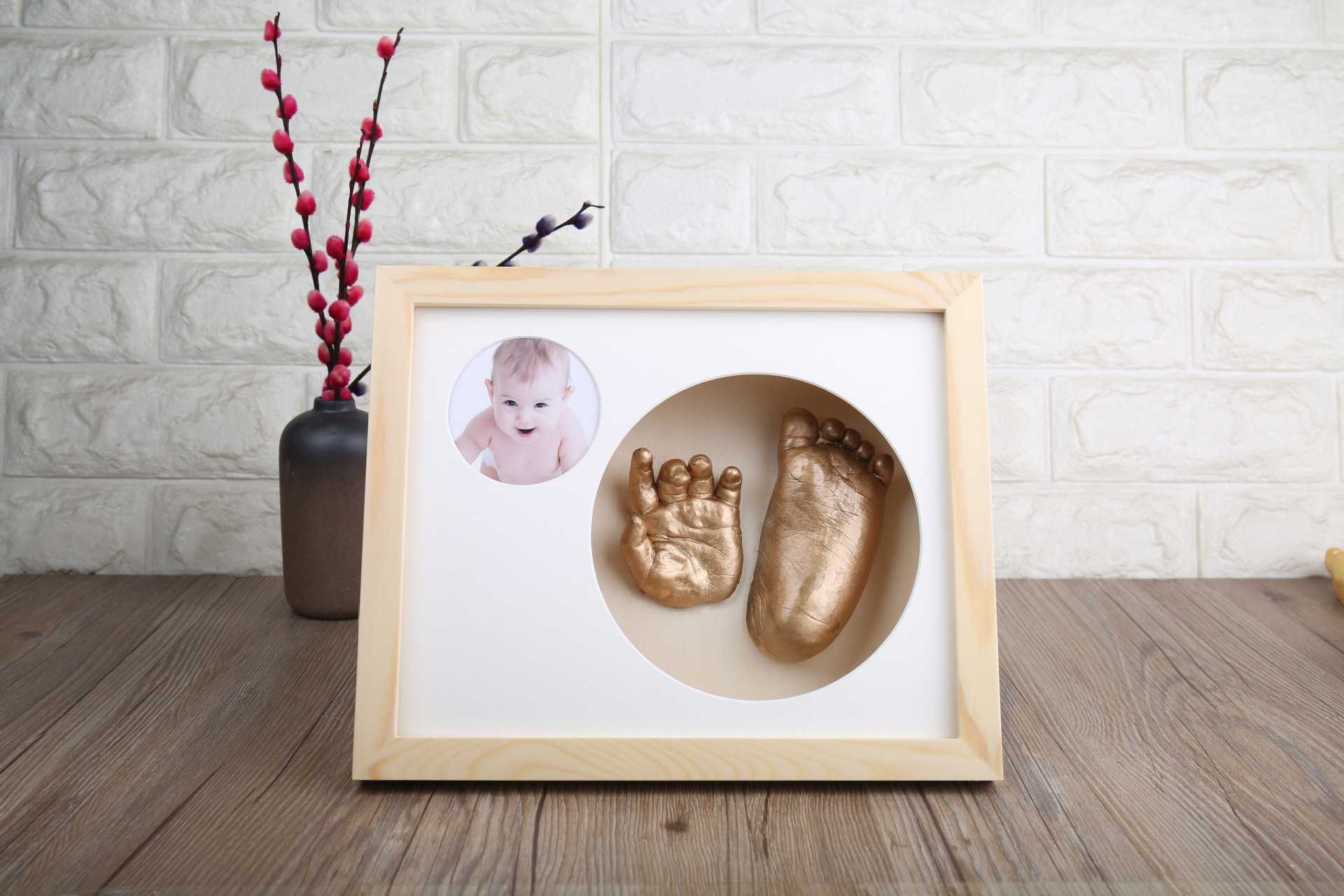 Muiti Color Baby 3D Baby Casting Kit Picture Frame For Newborn Infant
