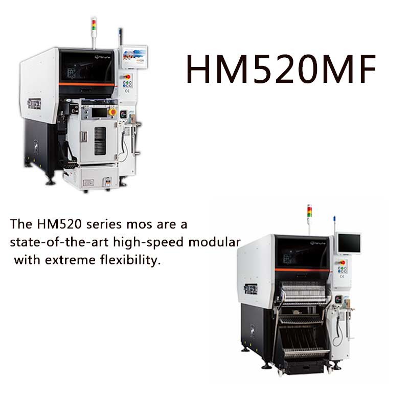 SMT SAMSUNG HANWHA XM520 MF Chip Mounter Machine For SMT PCB Assembly Line LED