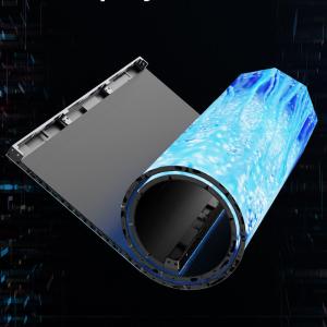 Flexible Floor Screen Foldable P1.5 P2.6 P3.91 GOB Roll Up Folding LED Display