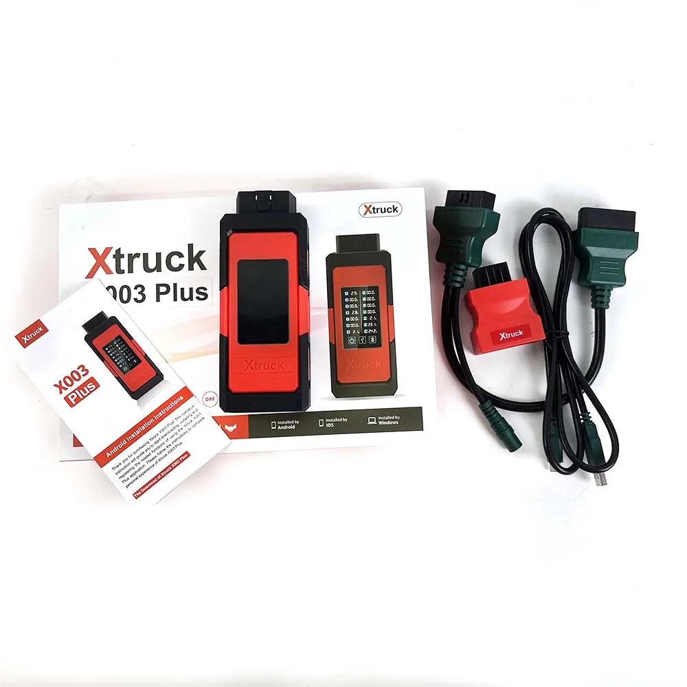 CF C2+Xtruck X003 plus Read Codes rasing Codes Heavy Duty Truck support Cum-mins Multi-brand equipment Diagnostic Tool