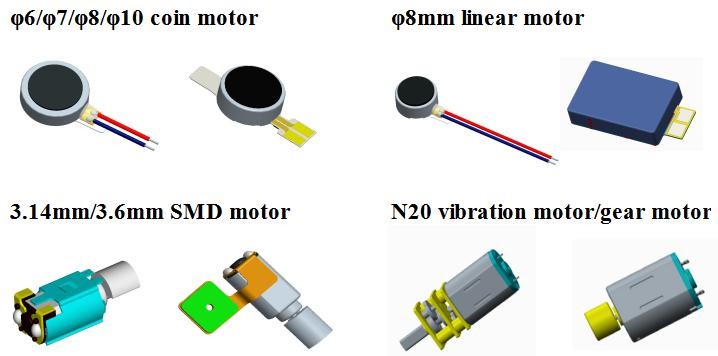 FPC Flat 3v Small Dc Vibration Motor 8mm 0830 For Cell Phone / Toothbrush
