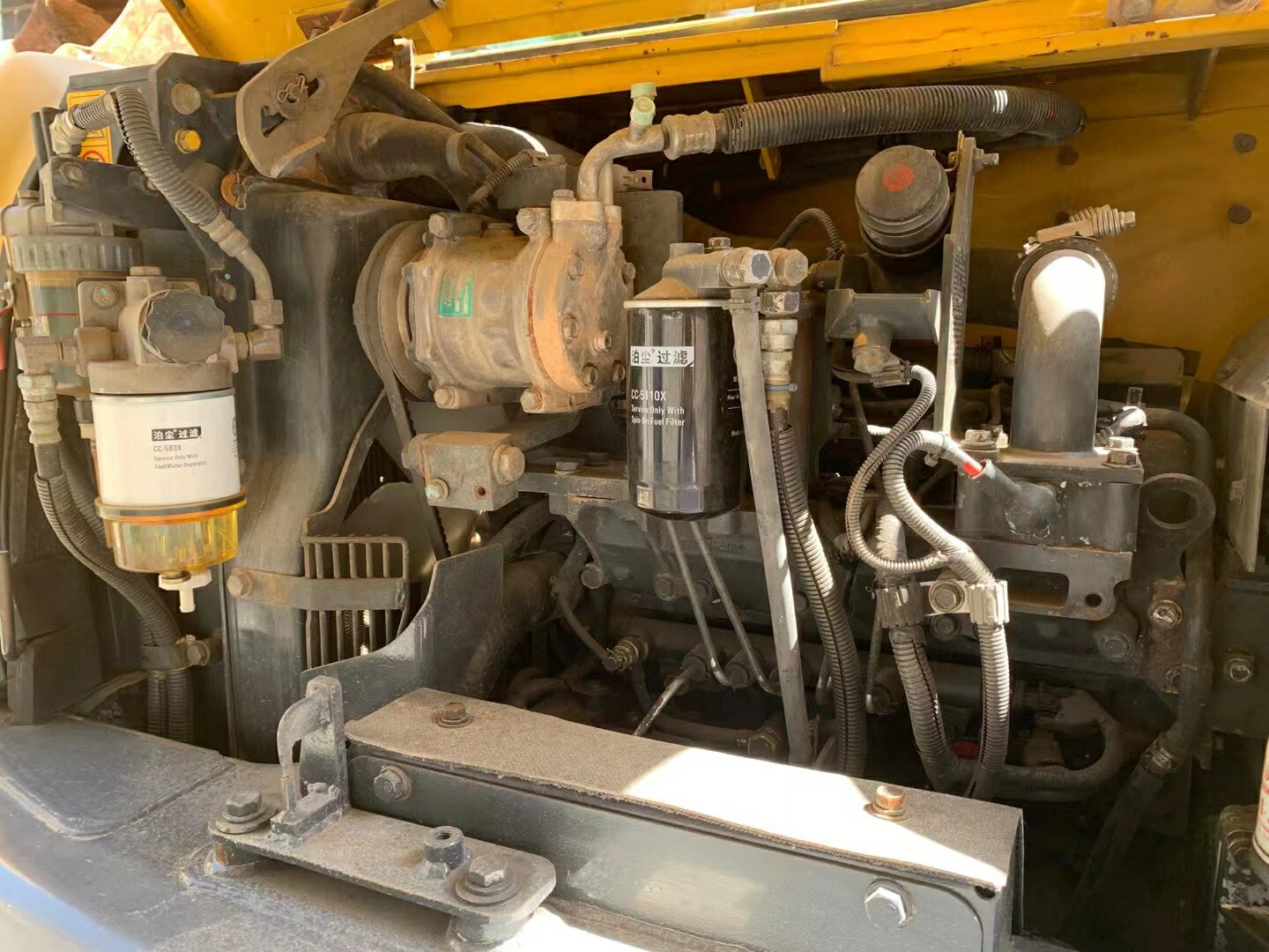 0.37m3 Second Hand Komatsu PC60 8 Excavator With 6000KG Machine Weight