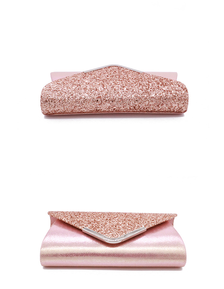 Elegant and Chic PVC Wallet Clutch Bag Crystal Bling Handbag for Women's Fashion