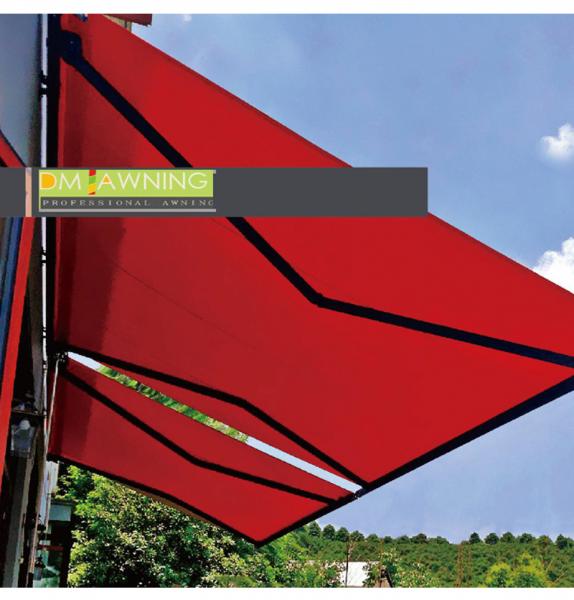 Balcony Folding Arm Waterproof Retractable Awning Full Box Household Awning Community Awning