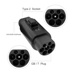 EV Fast Charging Plug 200A Ccs 2 Type2 to Gbt Adapter Charger Compatible New