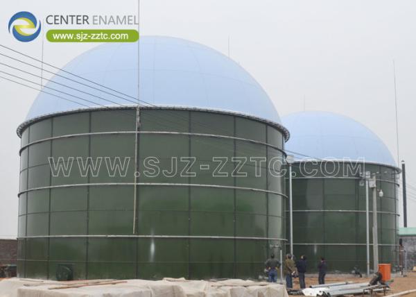 Center Enamel Provides Anaerobic Digester Tanks For Switzerland Wastewater