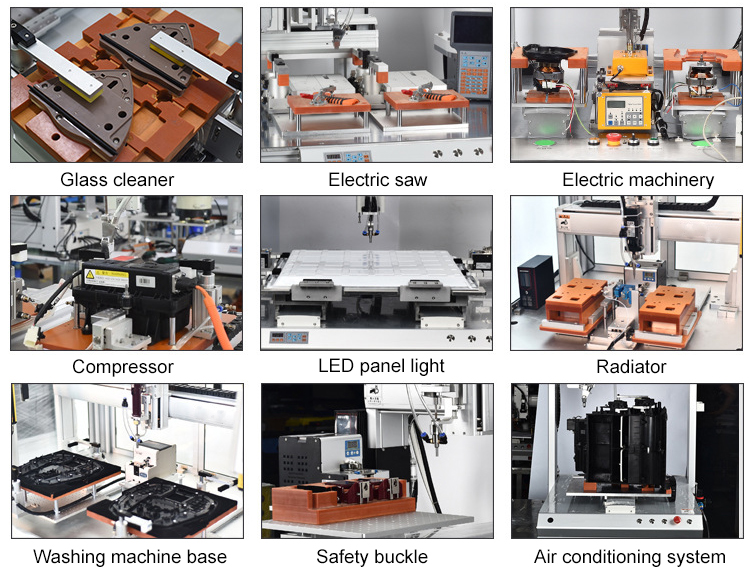 Double-Station Full Automatic Screw Locking Machine With Double-Head Blow Type