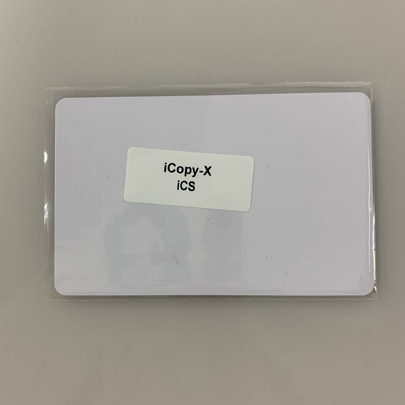 OEM 13.56MHZ UID Changeable RFID Smart Card 0.8mm Thick With 4k Byte Chip