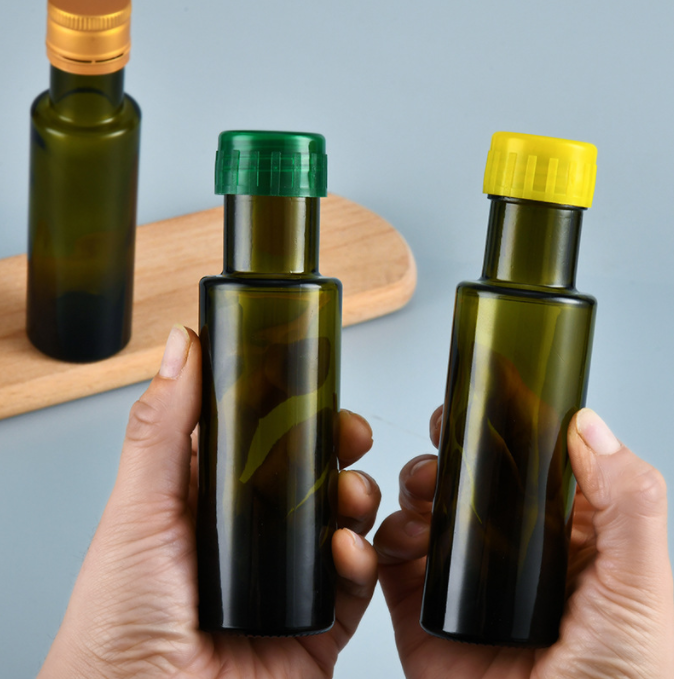 Custom Size Accepted 100ml 250ml 375ml 500ml Glass Vinegar Sauce Bottle for Cooking