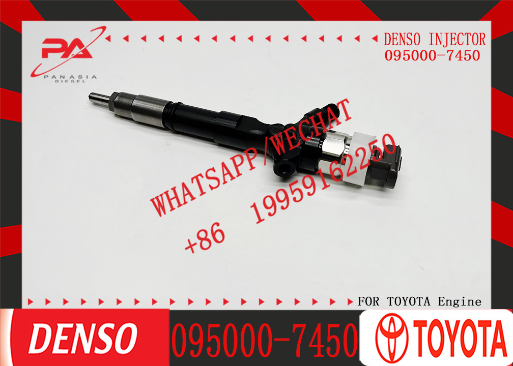 Genuine 9709500-782 Common Rail Injector 095000-7820 for diesel Injector 095000-7450 23670-39265 23670-39165 23670-30290