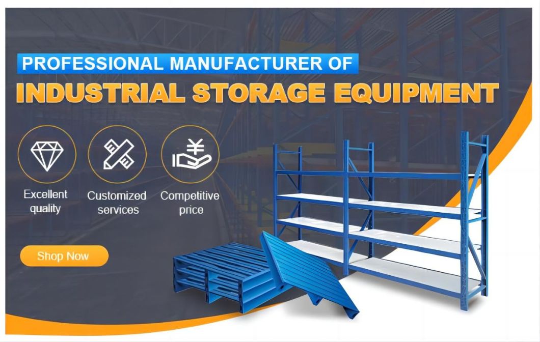 1000kg Storage and Transport Heavy-Duty Steel Construction Metal Steel Pallet Hot Sale