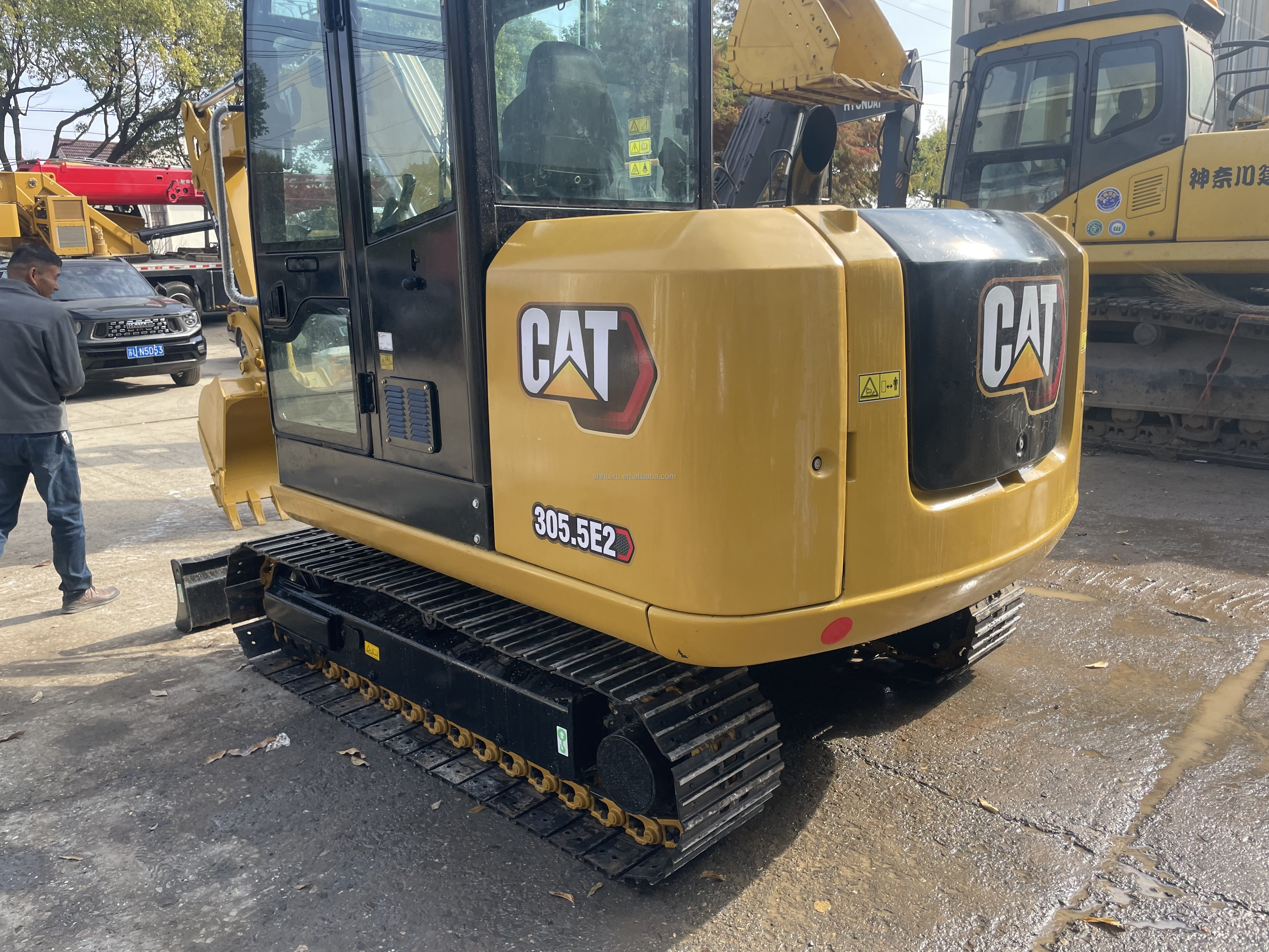 Super Value Experience Used CAT 305.5 excavator CAT 305.5E2 307d 306 308c mini excavator For Sale
