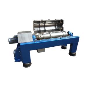 China automatic continuous efficient sludge treatment crude engine oil decanter centrifuge for fish oil 3 phase tricanter on sale