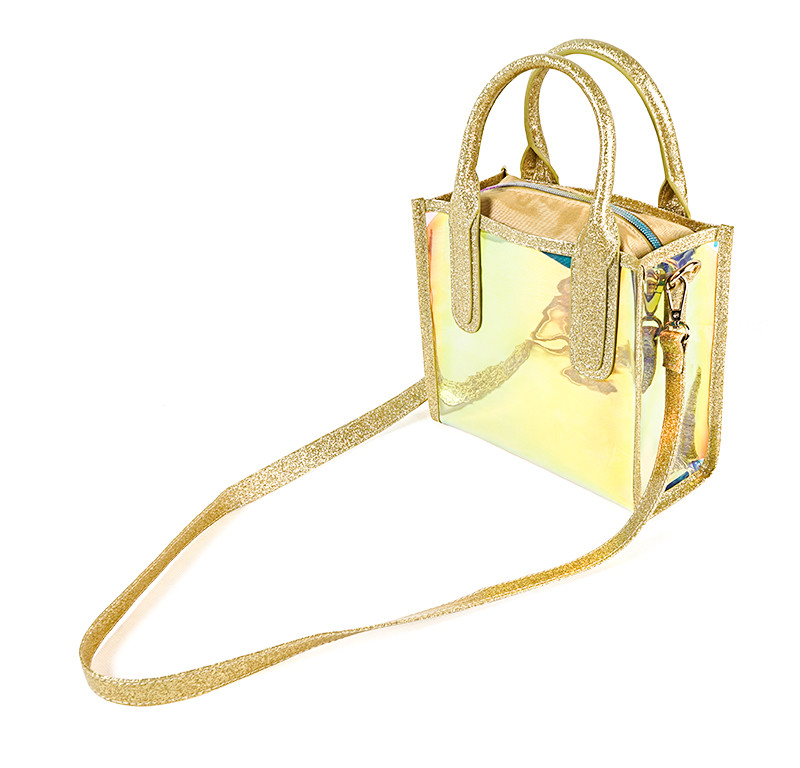 Reusable Waterproof Transparent Iridescent Beach Bag
