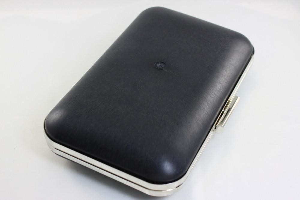 25.5x16cm Metal Clasp Silver Purse Frame DIY Wallet Frame With Covers