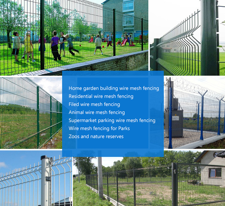 55*200mm Triangle Bending Fence Brc Mesh Fence Corrosion Proof