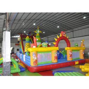 Durable Inflatable Bouncy Jumping Castle / Bouncy Castle Combo Park