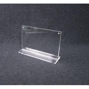 COMER A5 Acrylic display holder stand for Inserts, Tag, Brochure, Leaflet for