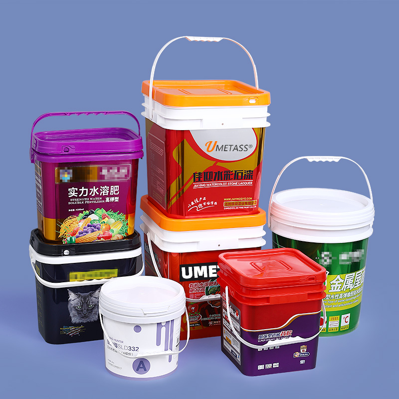 Gallon Bucket 100% Material Chemical Storage Container Well Sealing Customizable Color