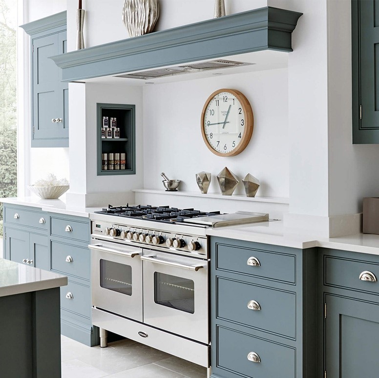 Plywood Carcase Modern Kitchen Furniture Cabinets Design with Exquisite Workmanship
