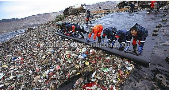 Supply 0.75mm HDPE/PVC Geomembrane for Fish Farm Pond Liner Standard GB/ASTM GRI-GM13