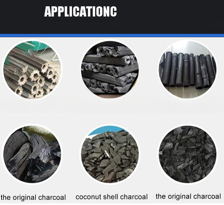 Stainless Steel Biochar Charcoal Retort Kiln Machines for Coal Heating and Pyrolysis