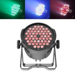54pcs*3W RGBW LED Par Can Lights for Wedding Party Performance Bar Event Disco
