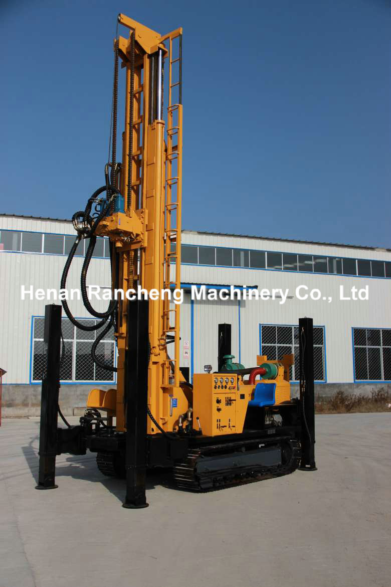 200m 300m 400m Water Drilling Machine Automatic Hydraulic Borehole Water Well Drilling Rig