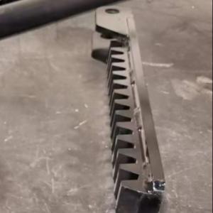 China Container Automatic Tarp System Parts Alloy Steel Rack And Pinion on sale