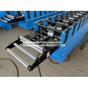 4+4kw Total Power Sliding Custom Roll Forming Machine With Hydraulic Cutting