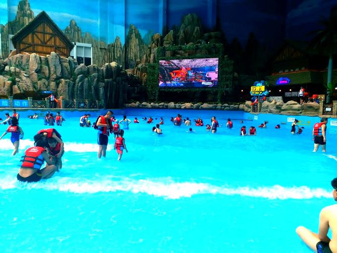 Water Park Wave Pool Machine Artificial Wave Pool PLC Control  Technology 0