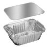 Buy cheap Hotel Silver Aluminum / Aluminium Containers For Food Takeaway Packaging from wholesalers